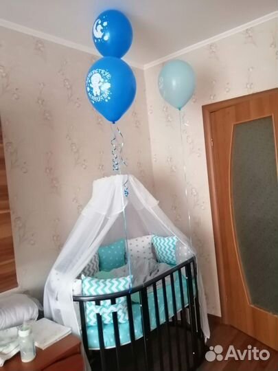 Бортики в комплекте в детскую кроватку