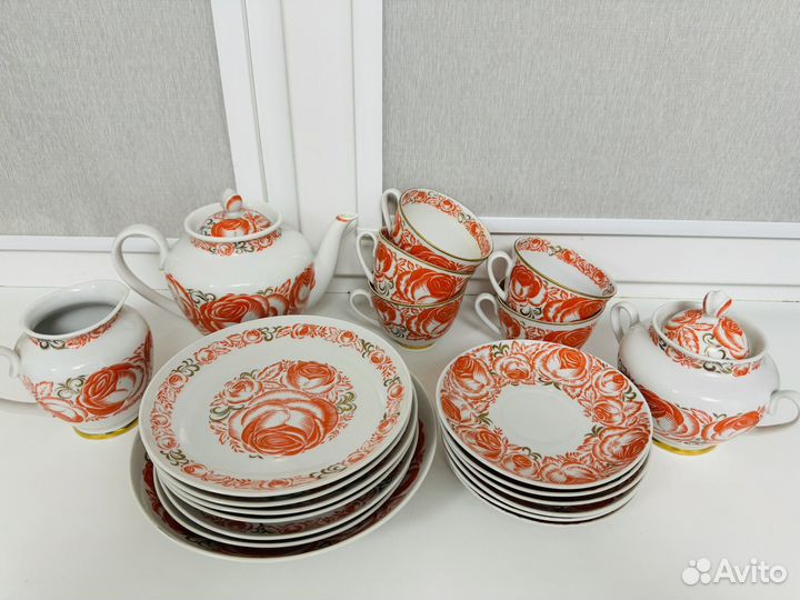 Чайный сервиз лфз СССР