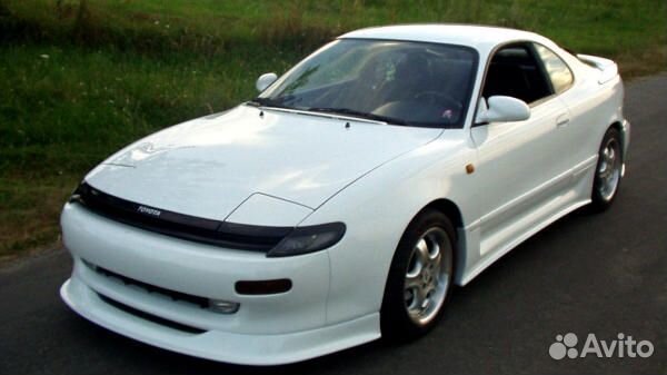 Накладка на передний бампер Toyota Celica T18
