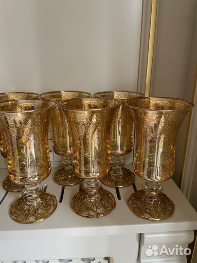 Графин и бокалы италия