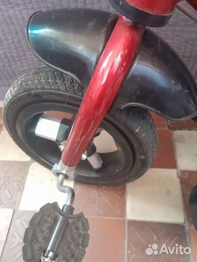 Детский трехколесный велосипед бу