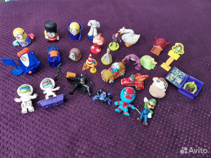Игрушки из макдональдса пакетом