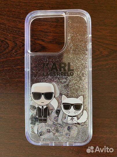 Чехол на iPhone 14 pro karl lagerfeld