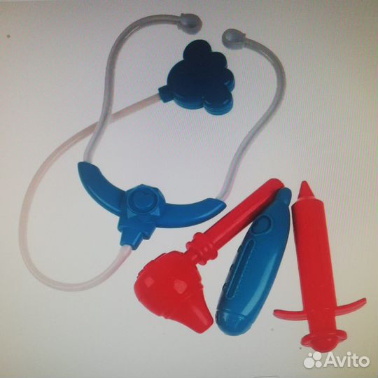 Набор ветеринара с питомцем. Звук. Новый