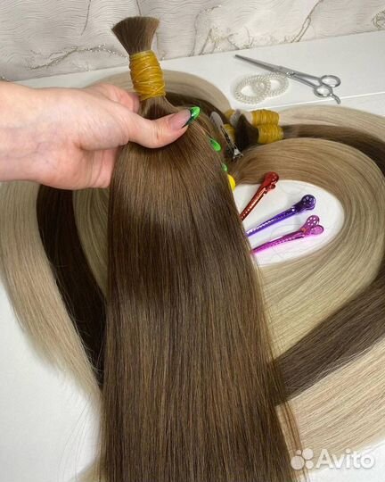 Волосы для наращивания премиум