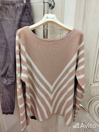 Noisy May свитер Дания вискоза нюдовый L