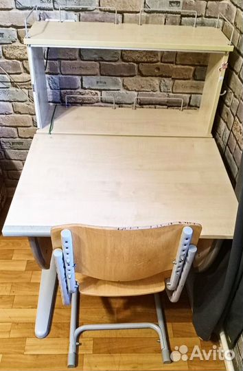 Школьная парта, стол для учебы, растущий