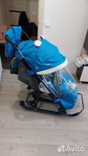 Коляска санки Ника - детям 7-2