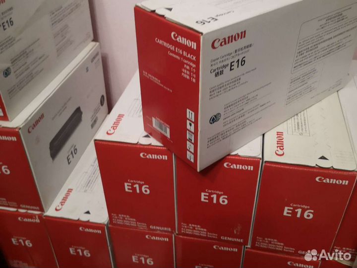 Картриджи Canon E16