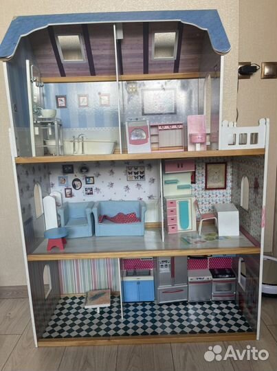 Домик для кукол барби imaginarium