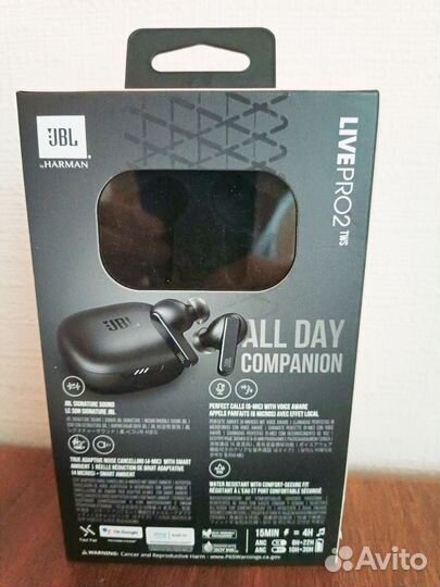 Наушники jbl live pro 2 tws