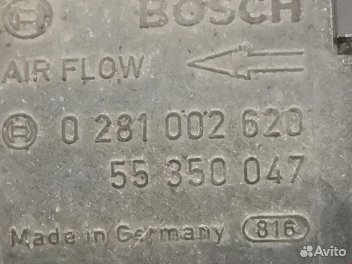 Расходомер воздуха Opel Meriva (A) 2005 93178050