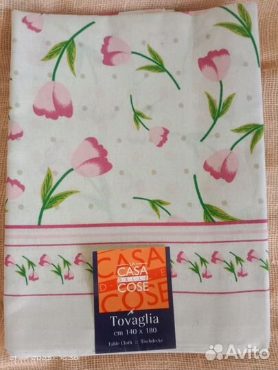 Скатерть с тютьпанами