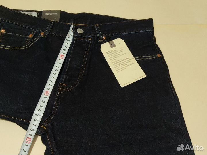 Новые джинсы Levi's 501 W32 L34 stretch