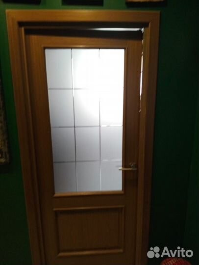 Двери межкомнатные с коробкой 60 на 200,80на200 бу