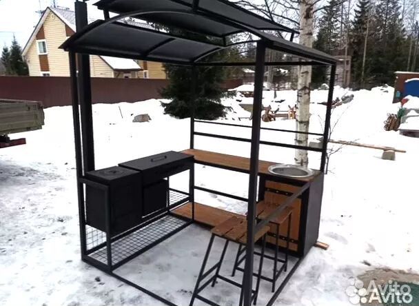 Мангал кованный