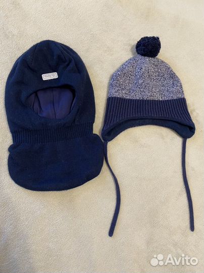 Шапка зимняя 74-80