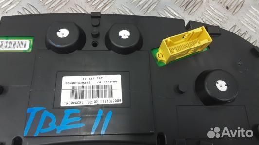 Щиток приборов peugeot 308 1 (TBE11IT01)