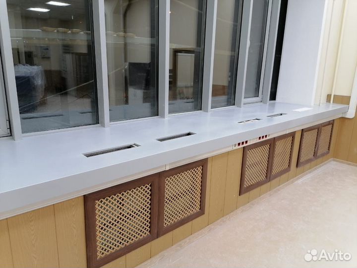 Подоконник из кварцевого агломерата