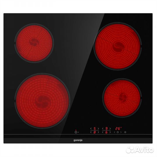 Электрические варочные панели Gorenje ECT641bcsc