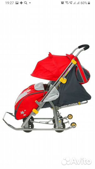 Коляска-трансформер Ника (сани)