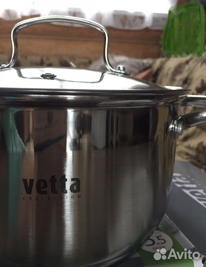 Кастрюля 3,5 л нержавеющая сталь