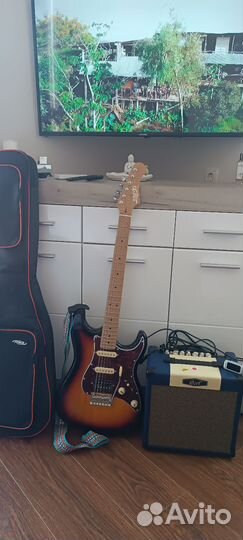 Электро гитара с комбиком