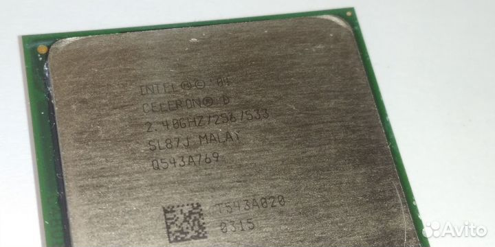 Процессор Celeron 2,4 ггц