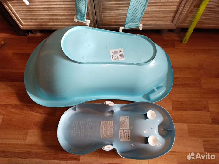 Ванночка для купания с горкой