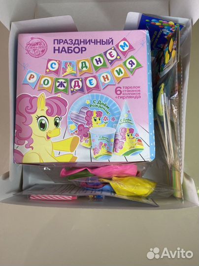 Бокс для празднования дня рождения