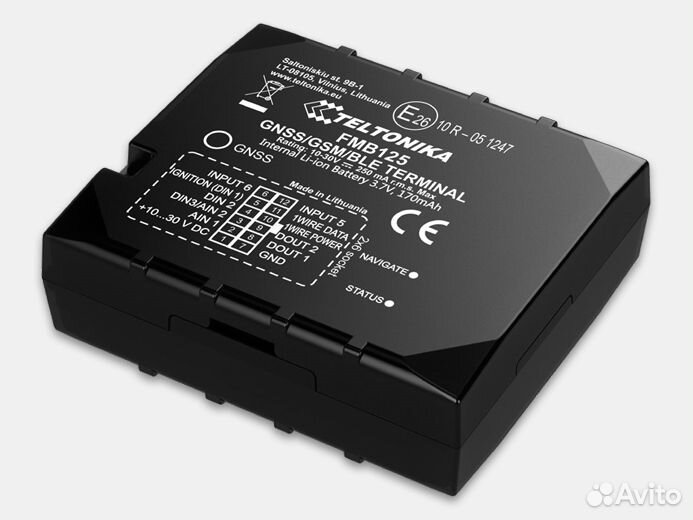 Teltonika FMB125 глонасс-трекер