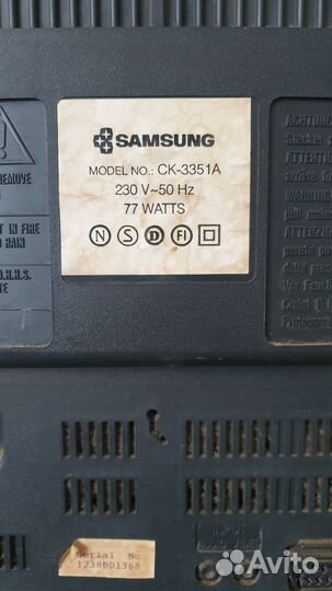 Бу телевизор Samsung CK-3351AT