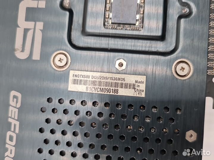 Видеокарта asus GeForce GTX 580 с Гарантией