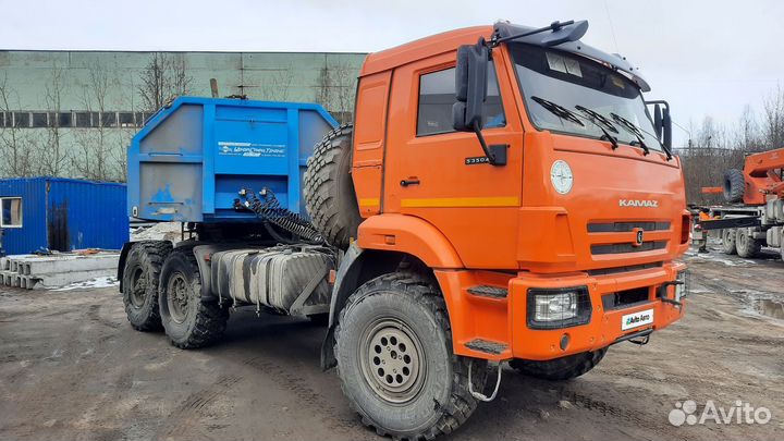 КАМАЗ 53504-50 с полуприцепом, 2021