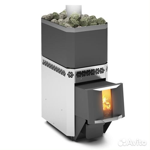 Печь-каменка русь 12лнзп профи Теплодар