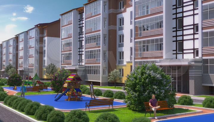 2-к. квартира, 71,7 м², 3/5 эт.