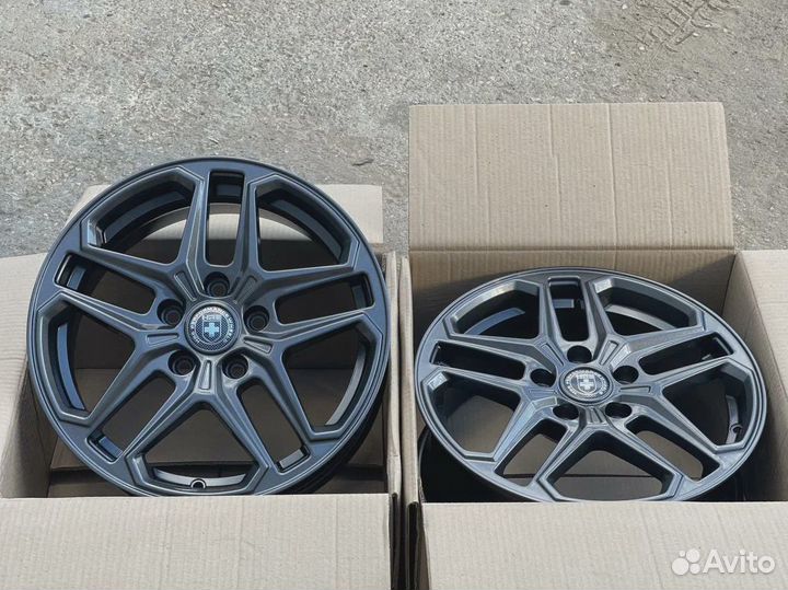 Литые Диски 5*112 R16 HRE HX100 графит