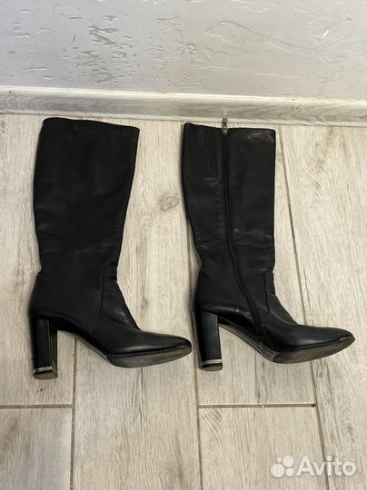 Сапоги женские на меху Fabiani размер 38.5