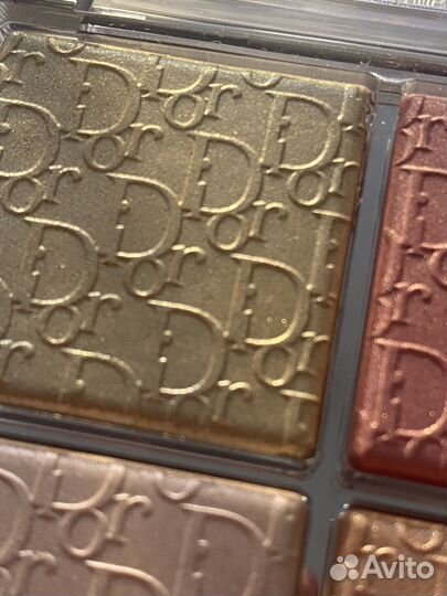 Dior backstage glow face palette 04 хайлайтер