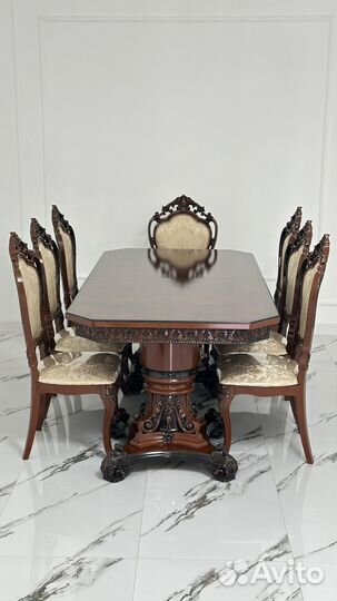 Стол «Голд Мокко» и стулья «Мокко»