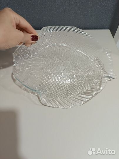 Селедочница блюдо Рыбы (набор из 2шт)