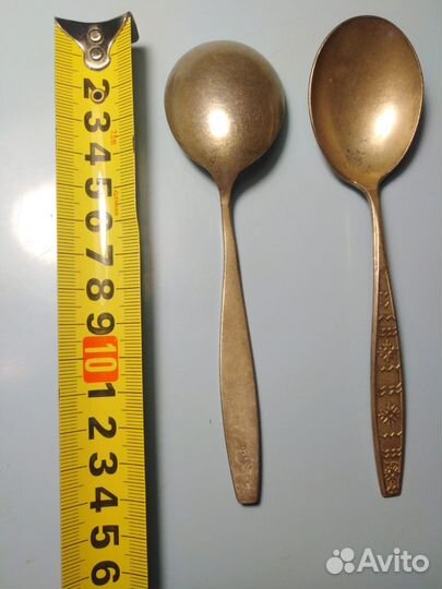 Десертные ложки мельхиор СССР