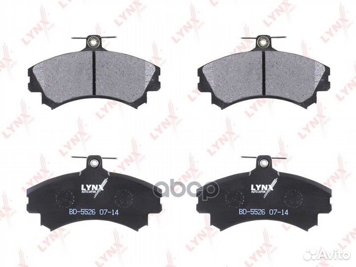 Колодки тормозные дисковые перед BD5526 LYN