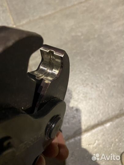 Насадка V 15мм для эл. Пресса