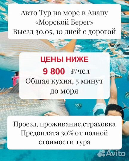 Горящие туры на море Сочи, Анапа, Геленджик