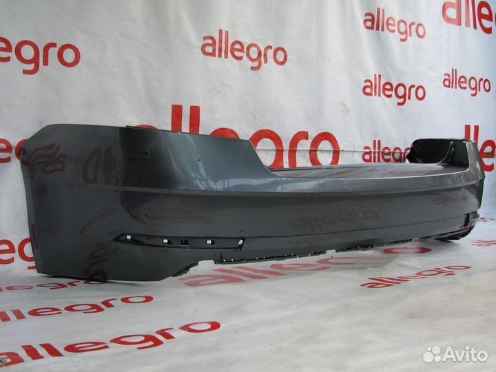 Skoda Octavia A7 бампер задний 2017+