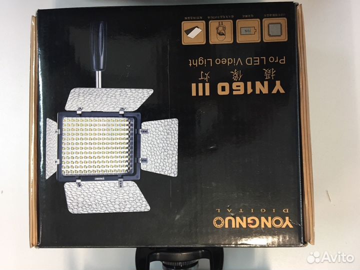 Свет YongNuo YN 160III +акб, З.У