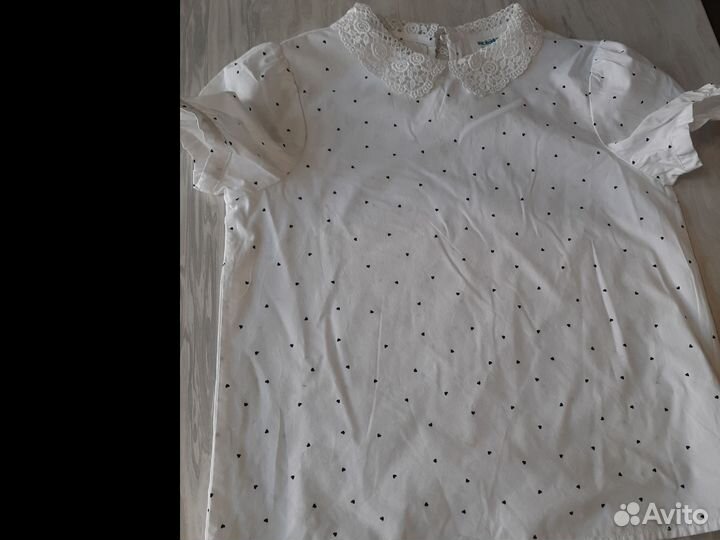 Блузка детская школьная