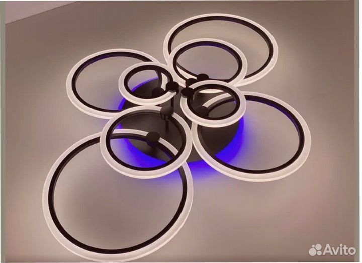 Люстра светодиодная на 30кв\м