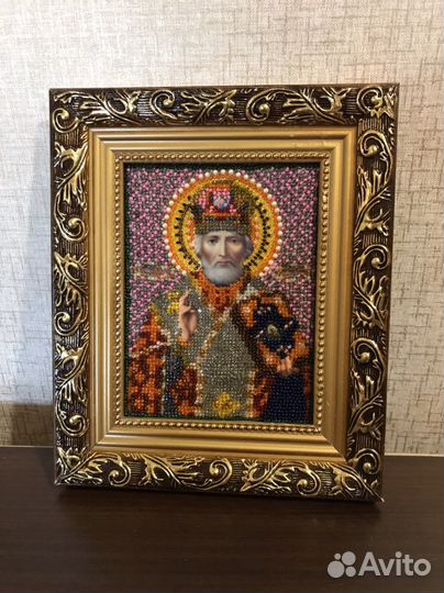 Иконы вышитые бисером